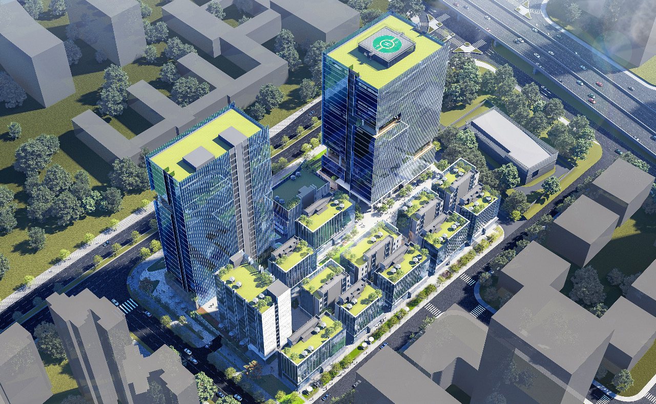 壹谷科技园 鸟瞰