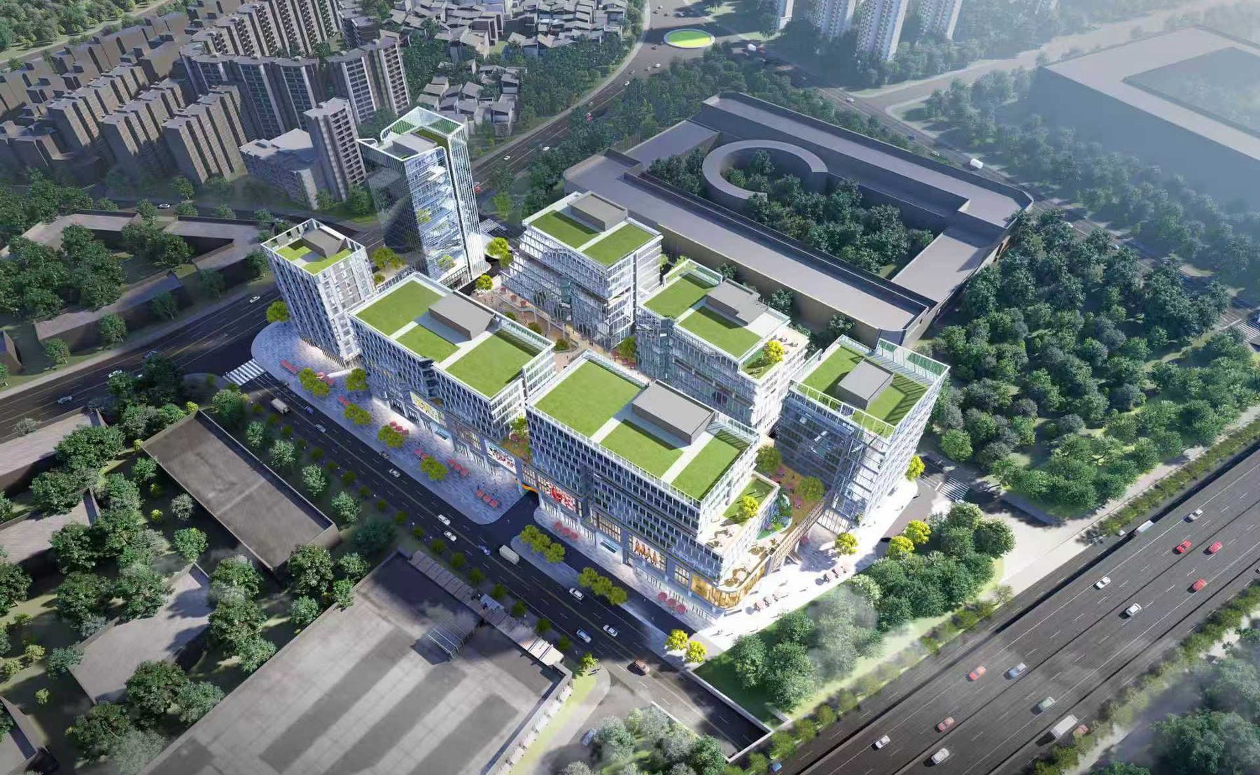 龙瑞智造产业园 鸟瞰