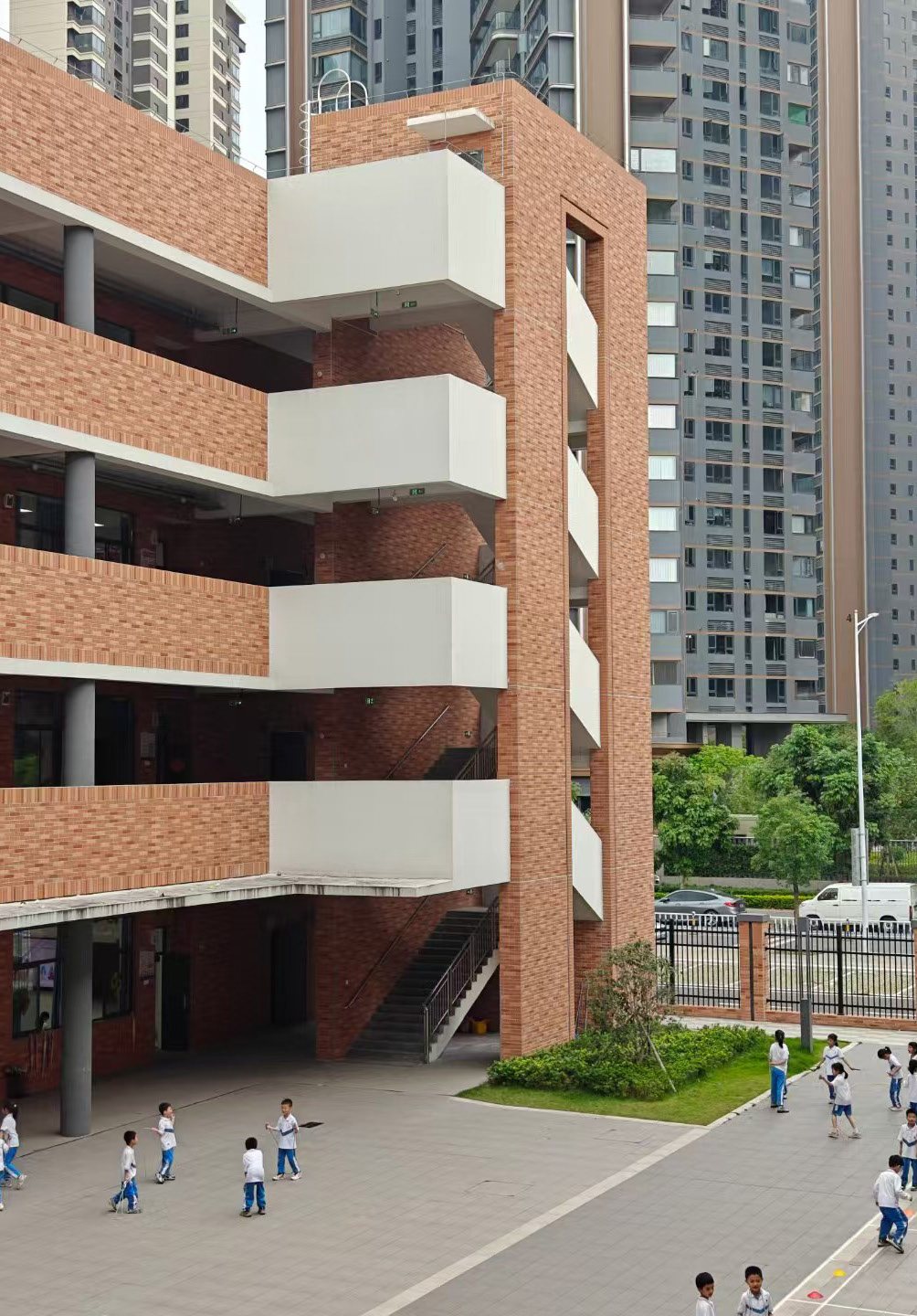 金山湖学校 教学楼实景